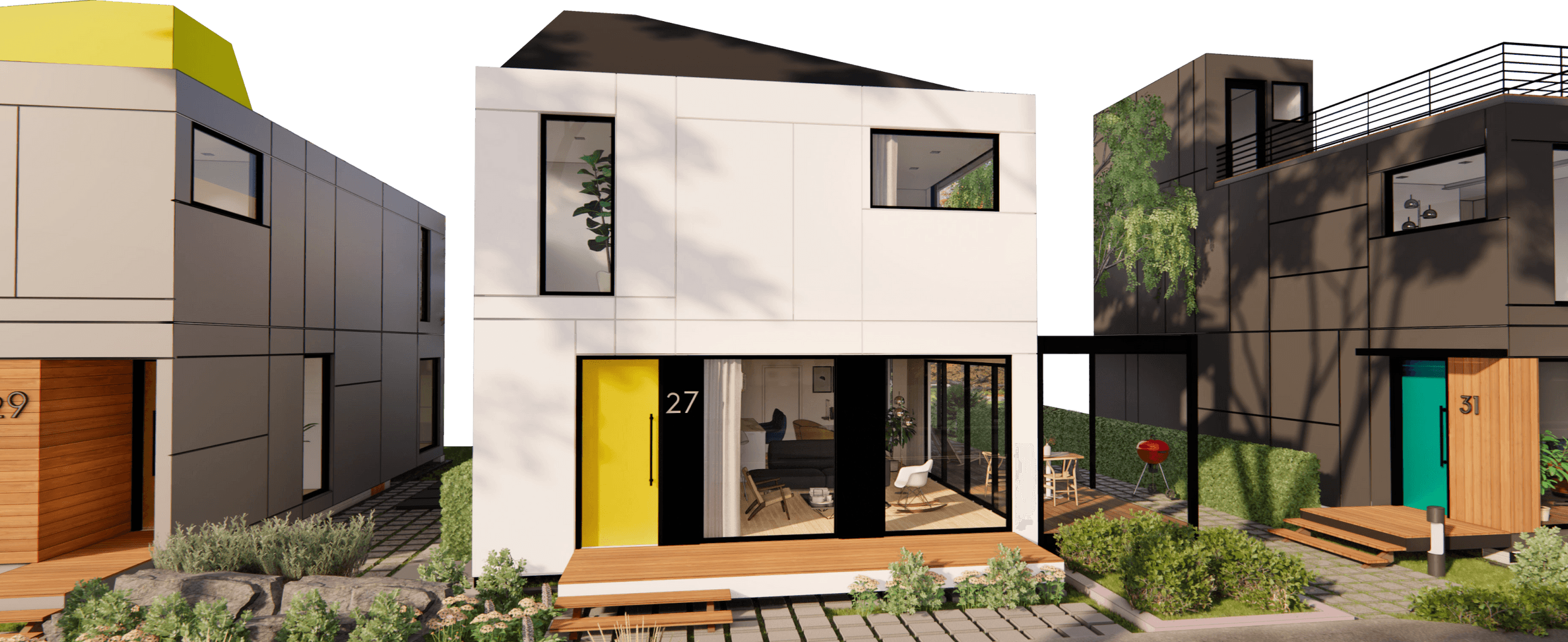 Standardized Prefabricated Modern Homes Connect Homes